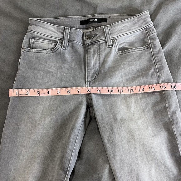 Joe's Jeans Skinny Ankle Stretch Denim Gray Modern Repurposed Women's View Image - Picture 7 of 10